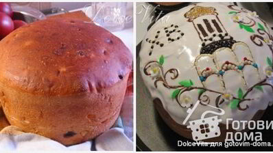 кулич пасхальный на закваске