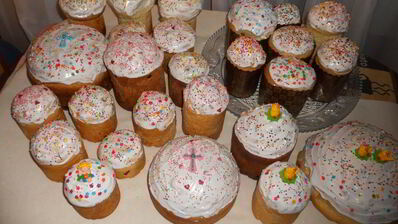 кулич пасхальный