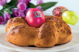 Кулич-венок