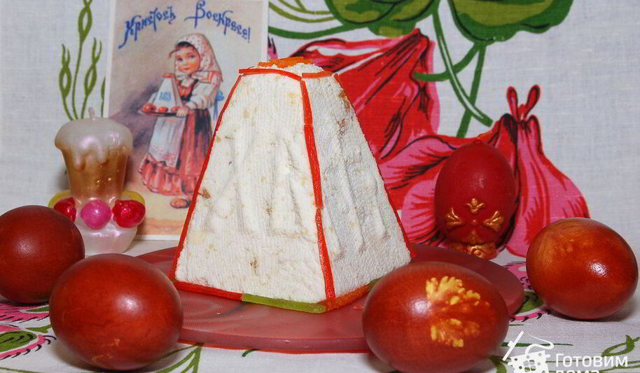 Рецепт миндальной пасхи