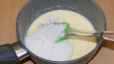 пасха на креме англез