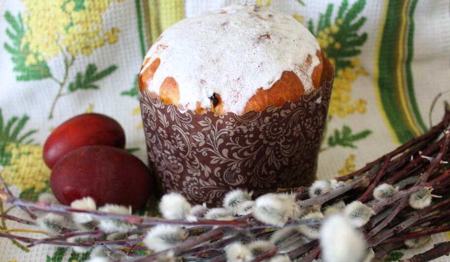 Рецепт пасхального кулича на сухих дрожжах в духовке