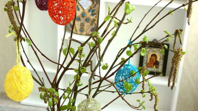 пасхальный венок