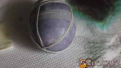 пасхальные яйца, способ окрашивания