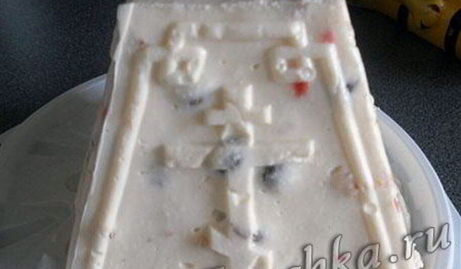 Рецепт сливочной пасхи