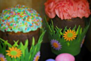 Сливочный кулич