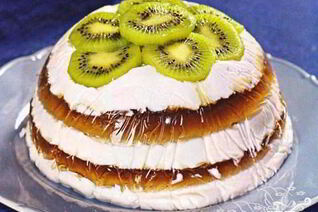 Творожная пасха с киви