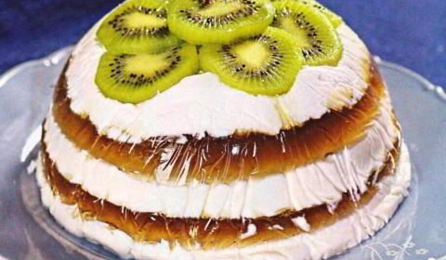 Рецепт творожной пасхи с киви