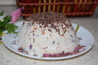 Творожная пасха с сухофруктами