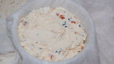 творожная пасха с сухофруктами