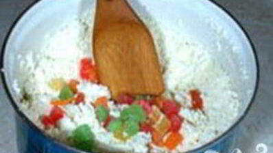 творожная пасха с цукатами