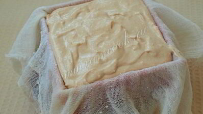 творожная пасха с вареной сгущенкой