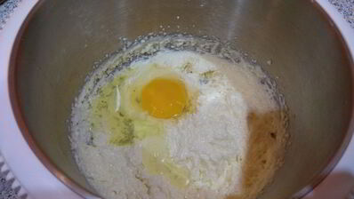 творожный бездрожжевой кулич