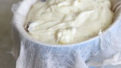 заварная царская пасха с миндалем