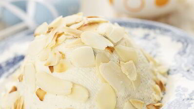 заварная царская пасха с миндалем