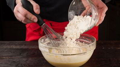 желтковый кулич с ромом