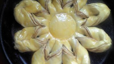 плетенка со сгущенкой