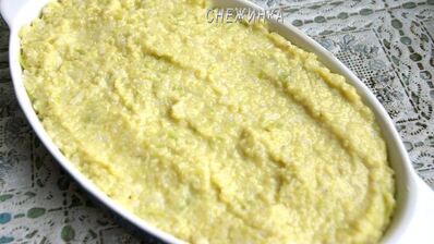 пудинг из цветной капусты