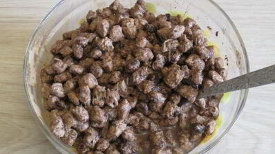 пудинг ванильно-шоколадный