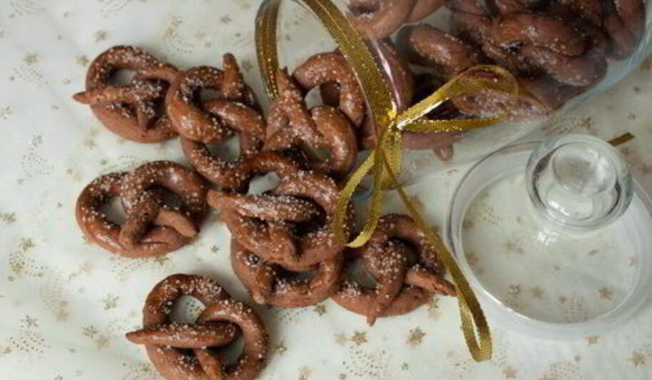 Рецепт шоколадных крендельков