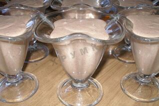 Десерт Шоколадный крем суфле