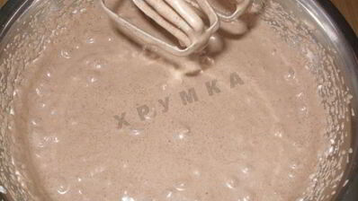 десерт шоколадный крем суфле