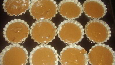 кофейное суфле с шоколадом и орехом