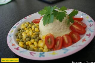 Мясное суфле для детей