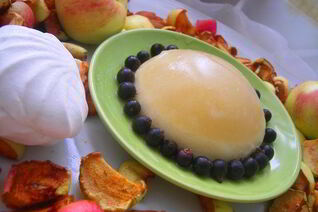 Нежное яблочное суфле с сюрпризом