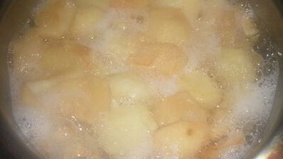 нежное яблочное суфле с сюрпризом