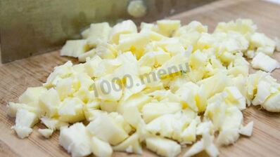 суфле из мягкого сыра