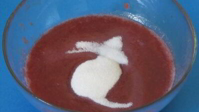 суфле из слив со сгущенным молоком