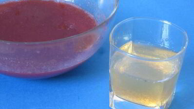 суфле из слив со сгущенным молоком