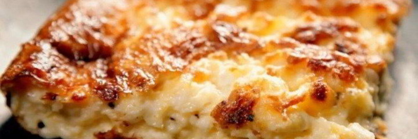 Суфле с тремя видами сыра