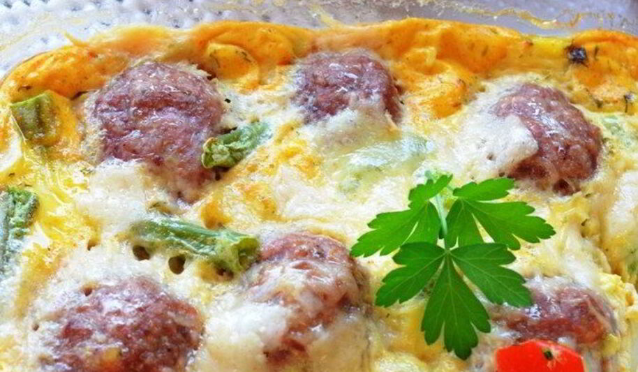 Рецепт тефтелей в суфле