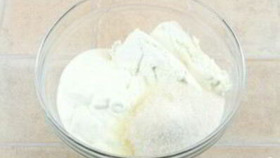 торт-суфле с вишней