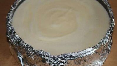 торт-суфле сливочно-сырный