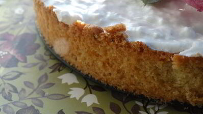 торт-суфле цветочное облако