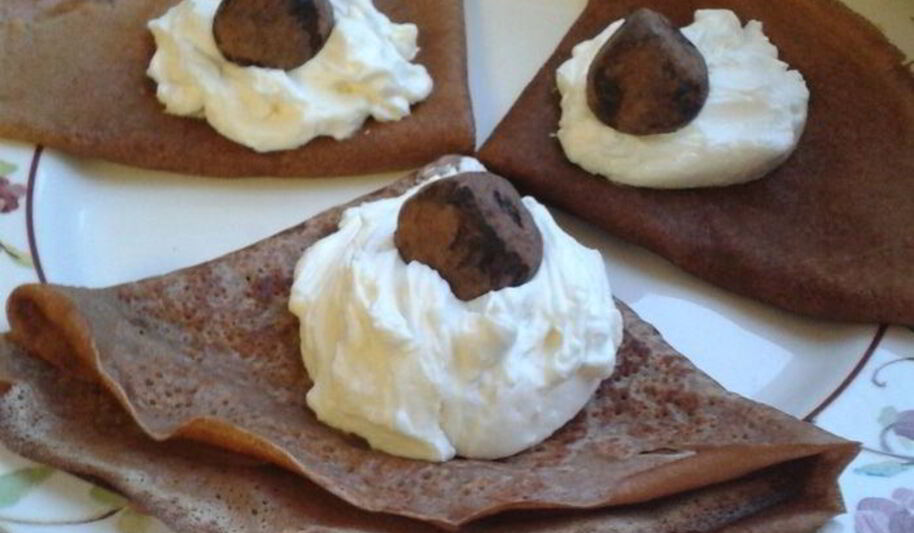 Рецепт блинчиков тирамису