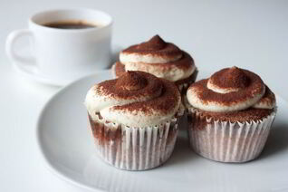 Капкейки тирамису