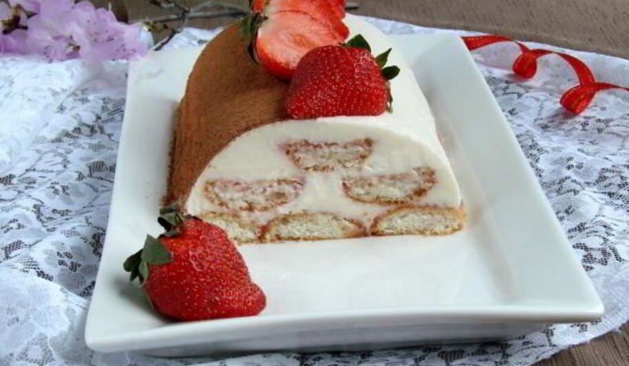 Рецепт клубничного тирамису с маскарпоне