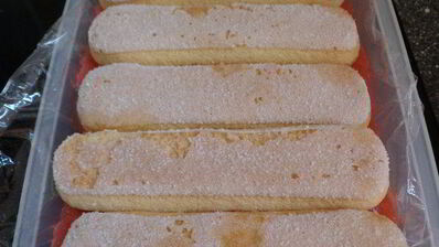 клубничный тирамису