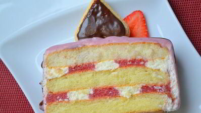 клубничный тирамису