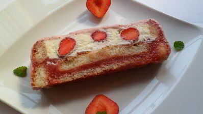 клубничный тирамису