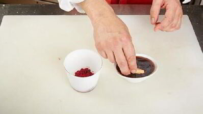 клюквенный тирамису