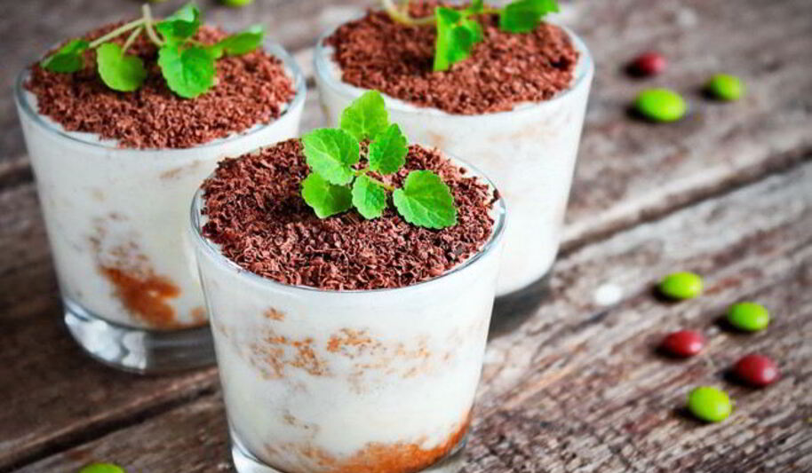 Рецепт парфе тирамису с маскарпоне и шоколадом