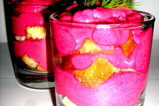 Свекольный тирамису