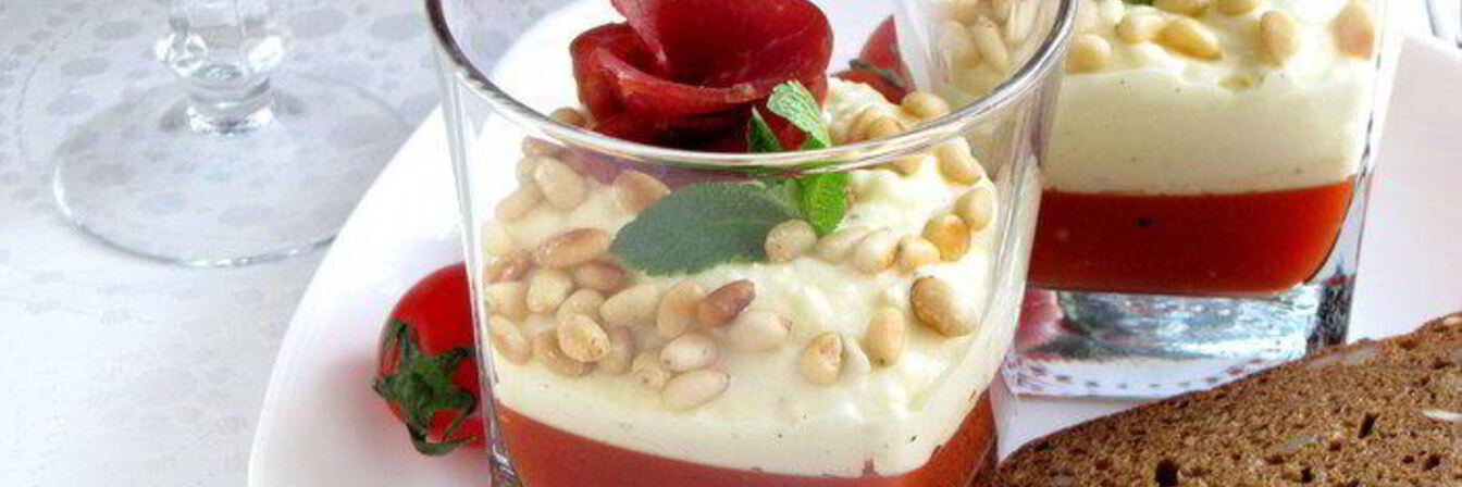 Тирамису из пармезана