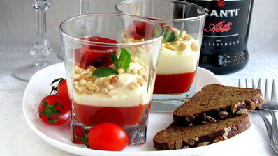 тирамису из пармезана