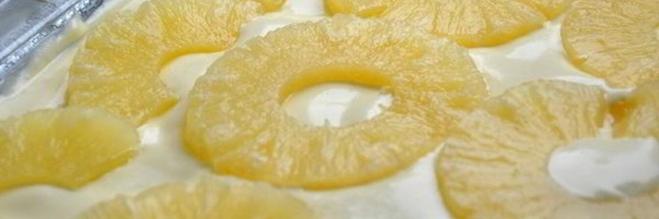 Тирамису с ананасами